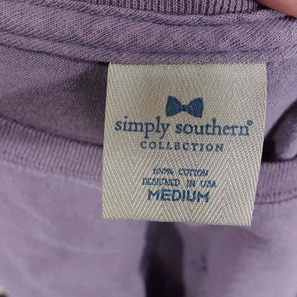 SIMPLY SOUTHERN COLLECTION FLAMINGOS FOUNDEE EN CAROLINA T-SHIRT SZ M MEDIUM - Picture 7 of 8